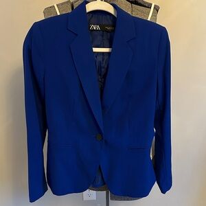Zara Women's Vibrant Blue Suit